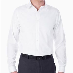 Men’s NWT White Calvin Klein Button Down Shirt